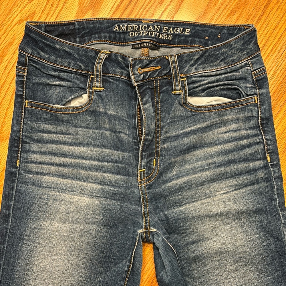 American Eagle Outfitters- Blue High Rise Jeggings
